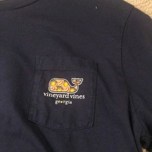 Vineyard vines long sleeve Georgia shirt